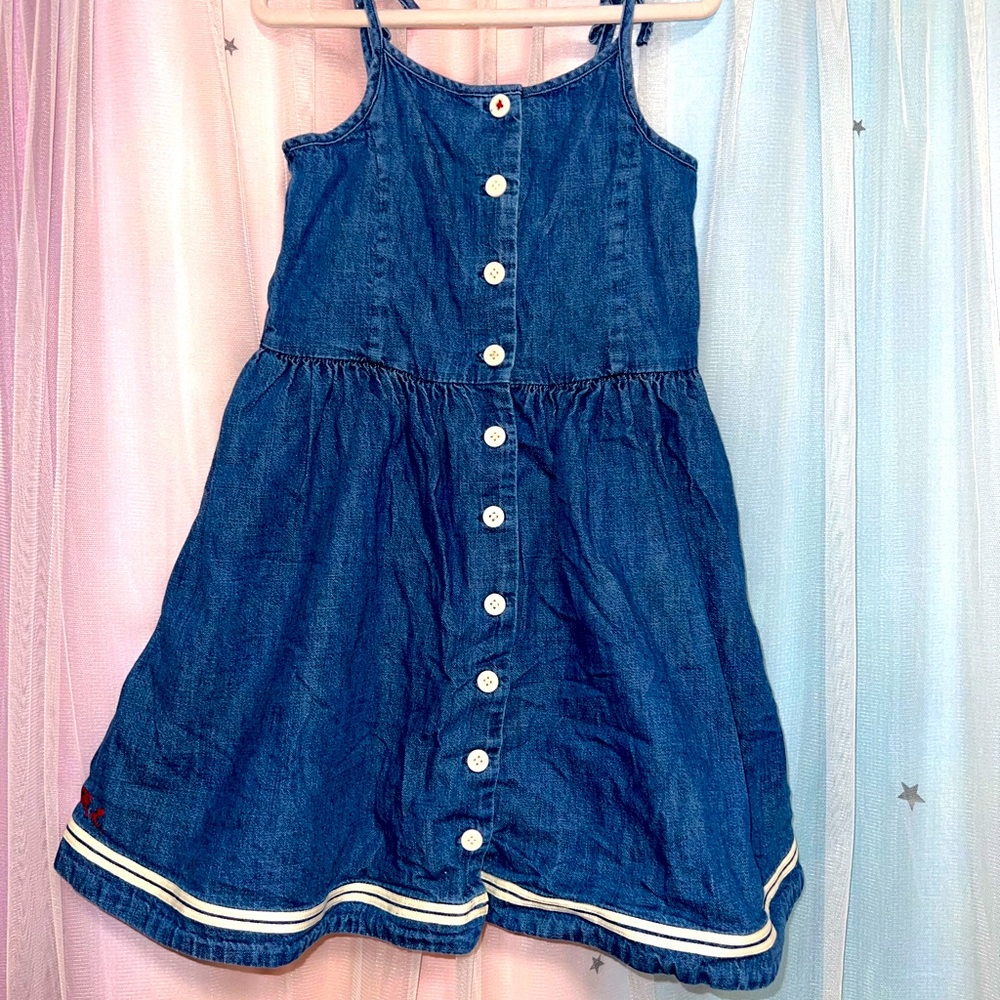 Polo denim dress